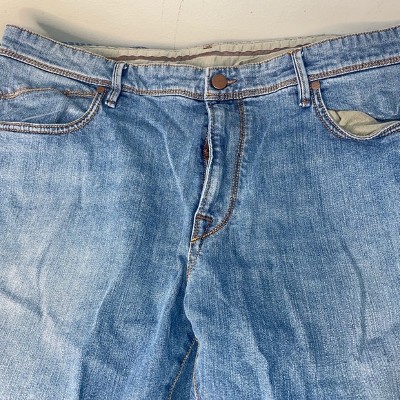 Zanella men’s designer jeans. Lt blue wash. Straight stretch denim. Size 36 - Picture 4 of 8